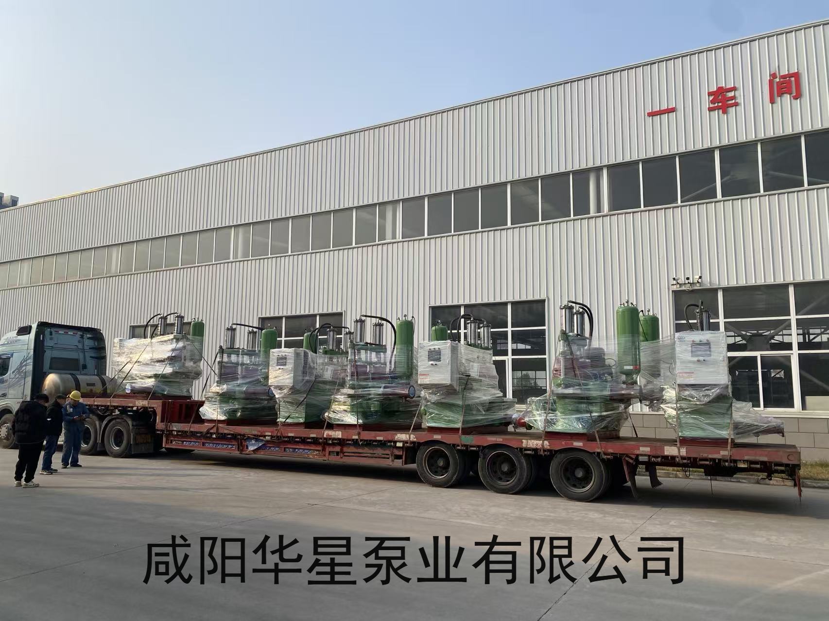 7臺(tái)華星YBH400不銹鋼陶瓷柱塞泵發(fā)貨